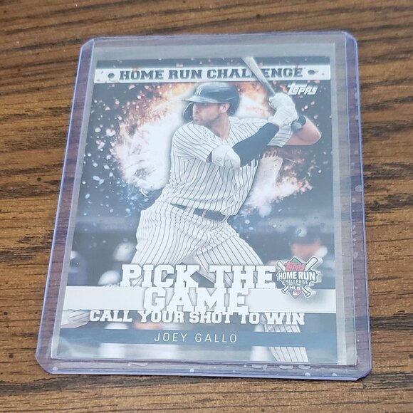 2022 Topps Series 1 Joey Gallo Home Run Challenge Pick the Game # HRC-21 - Picture 2 of 3